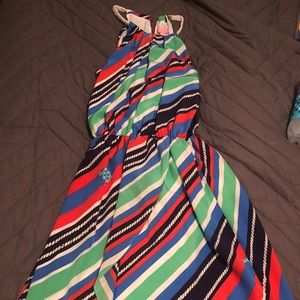Lilly Pulitzer multicolored halter dress